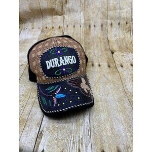 DURANGO Mexico Artesanal Hat Trucker Men Mexican States Cachucha Purple Scorpion